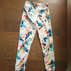 Sz M girls, colorful Zelos leggings